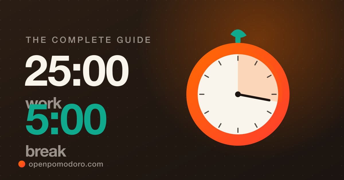 The Pomodoro Technique: How It Works and Why (2026 Guide)